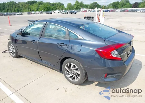 2016 Honda Civic Ex из США, поврежденный, VIN 19XFC2F7XGE097839